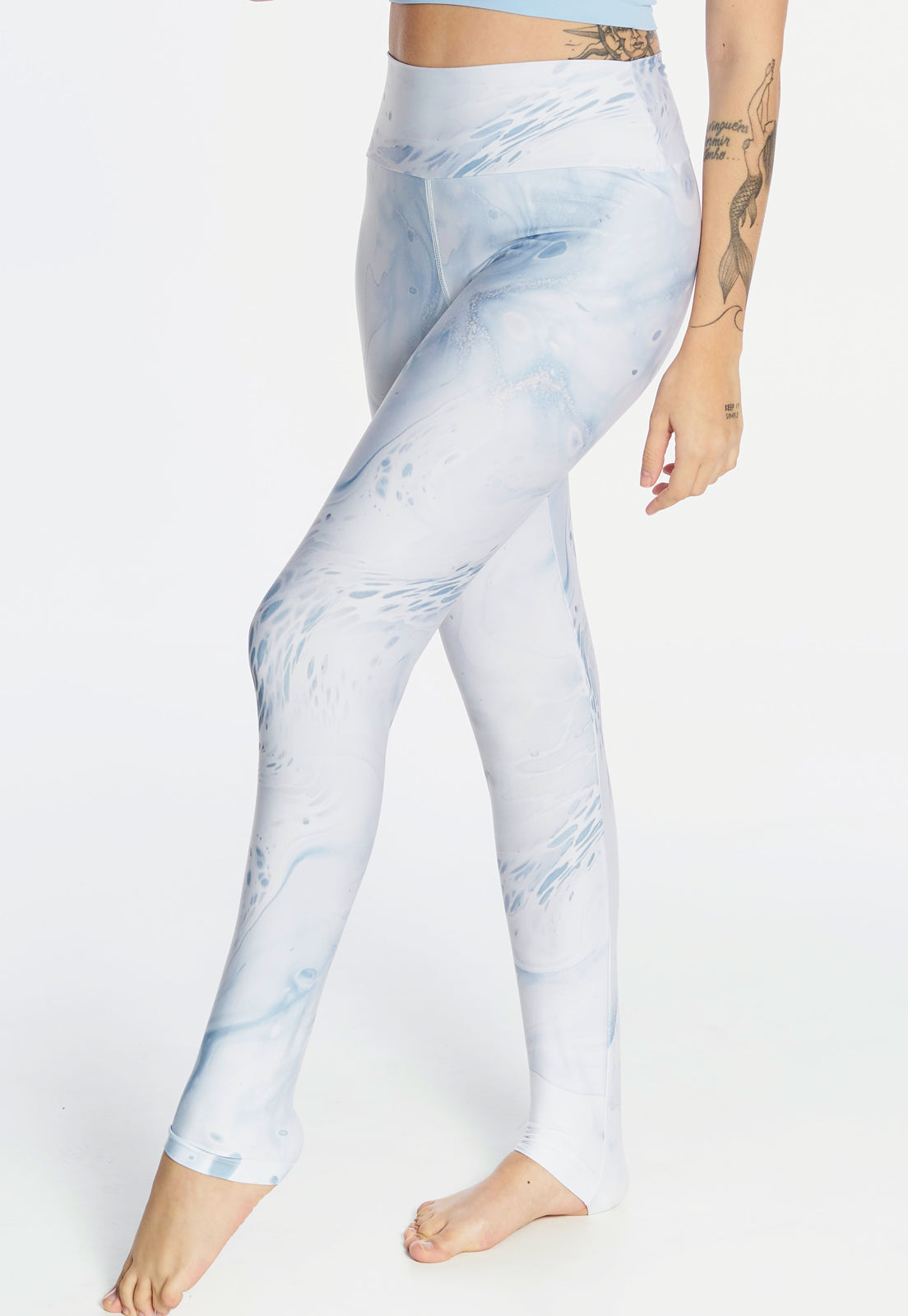 Legging Mármore Studio Light Blue